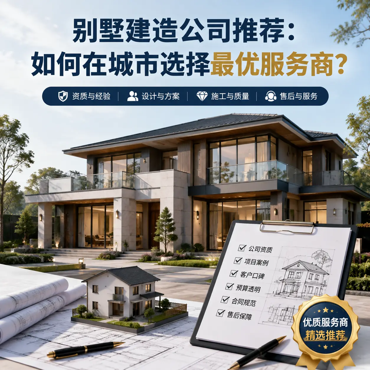 别墅建造公司推荐:如何在 镇宁 选择最优服务商?