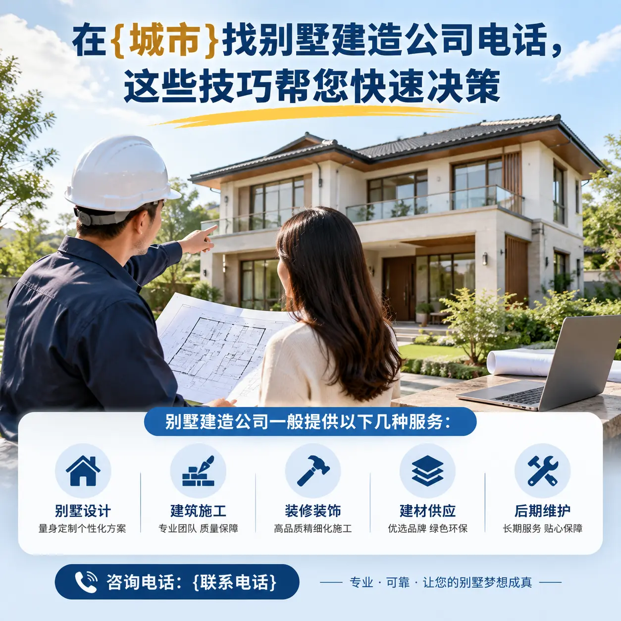 在镇宁找别墅建造公司电话,这些技巧帮您快速决策