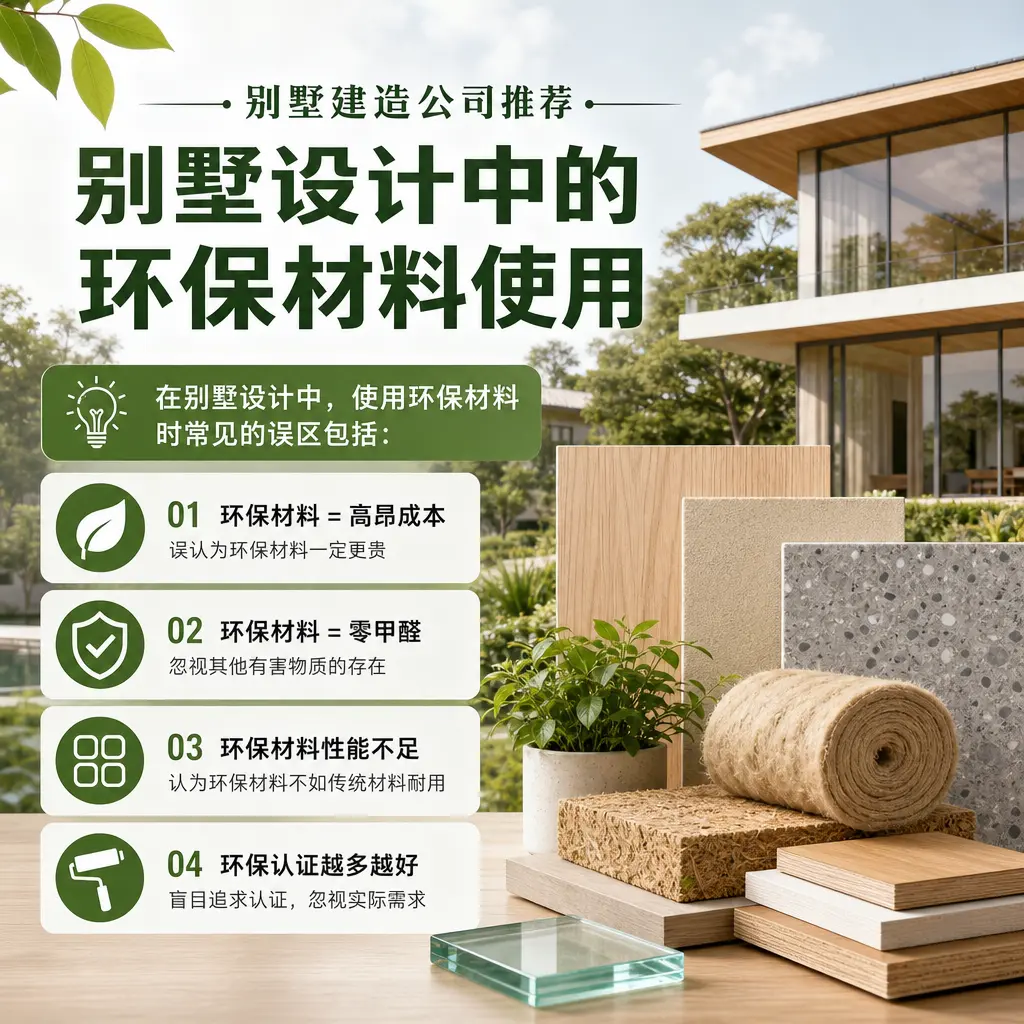 别墅建造公司推荐： 镇宁 别墅设计中的环保材料使用